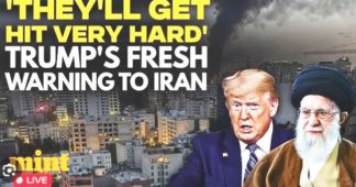 Trump Threatens To Hit Iran ‘Very Hard’ Over Protests