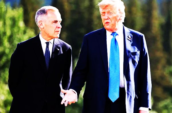 Trump threatens Canada with 100% tariffs if it ‘makes a deal with China’