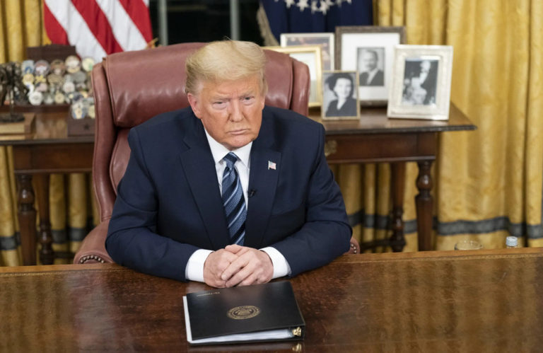 “Locked and loaded”: Trump threatens to attack Iran