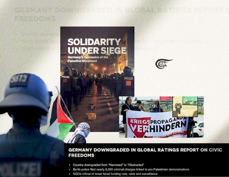 Anti-Palestinian repression remains the driving force behind Germany’s democratic decline