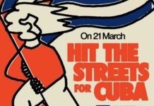 On 21 March, hit the streets for Cuba