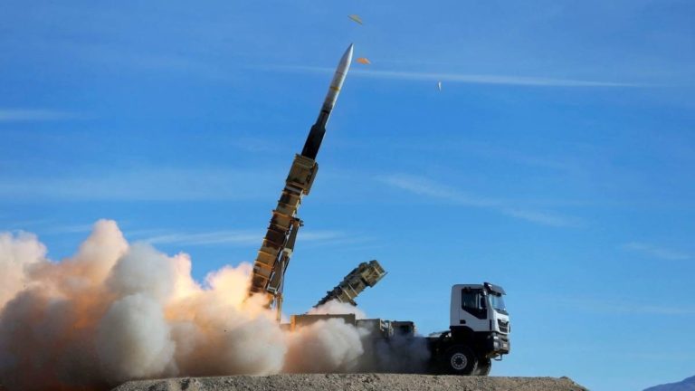 Who is launching the missiles and drones to Cyprus, Turkey, and Azerbaijan?
