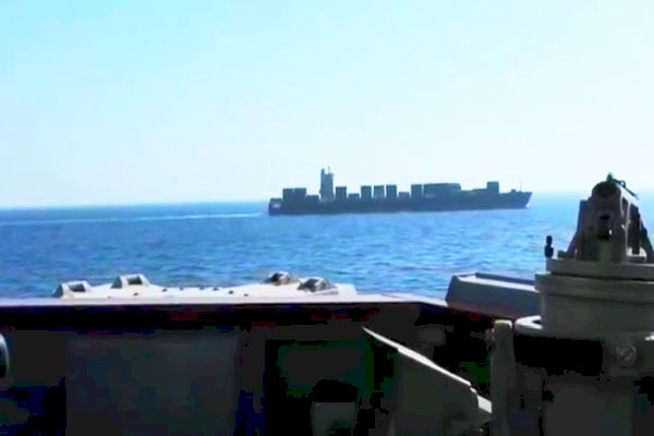 Trump Says US Took Control of Iranian Cargo Ship After US Navy Destroyer ‘Blew a Hole’ in Its Engine Room