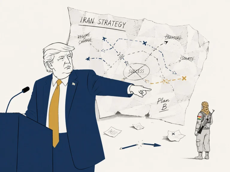 Trump Blames the Kurds For the Failure in Iran