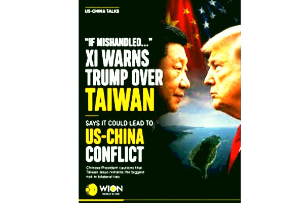 Xi Warns Trump That Differences Over Taiwan Could Lead to ‘Clashes and Conflicts’ Between the US and China