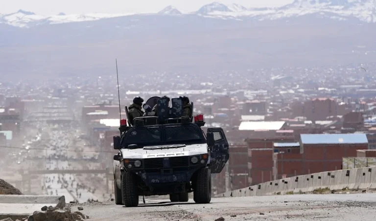 Bolivia deploys soldiers, bulldozers to crush protests