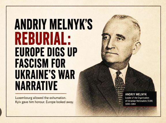 “Europe, beware!” Reburial of war criminal fascists in Ukraine
