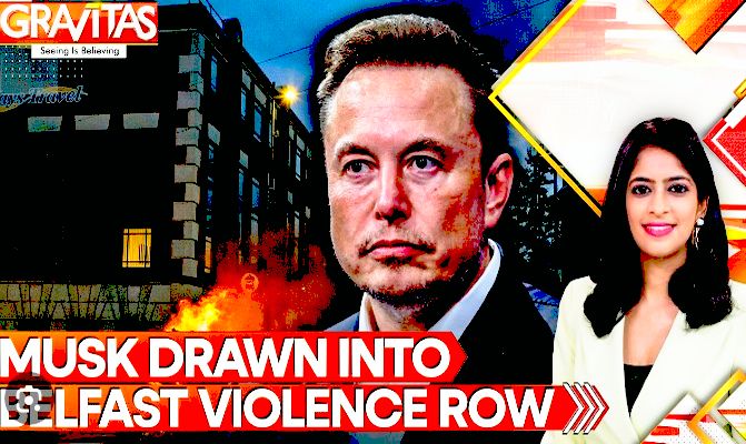 Elon Musk Uses Tech Power to Incite Race Violence in Britain | GRAVITAS Highlights
