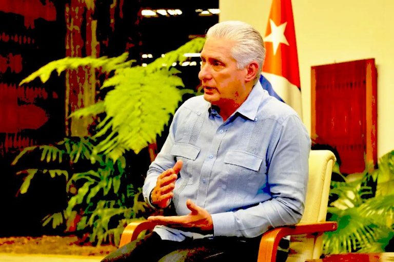 Díaz-Canel on the situation in Cuba