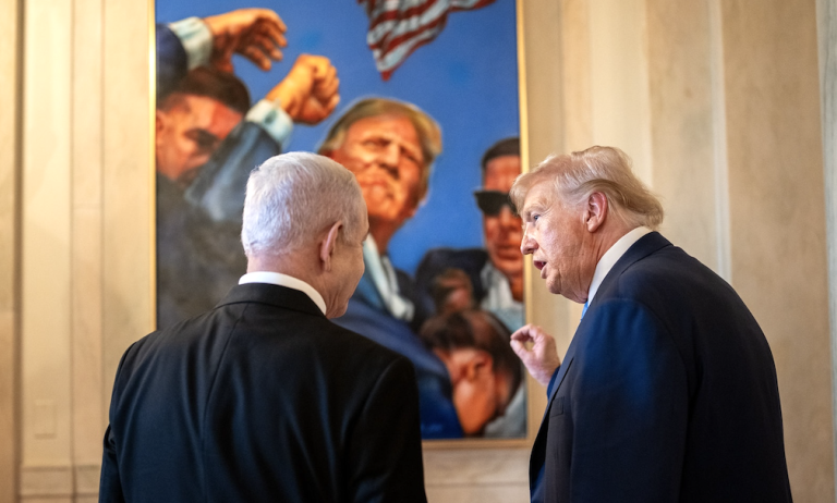 Patrick Lawrence: Only One Way Out for Trump