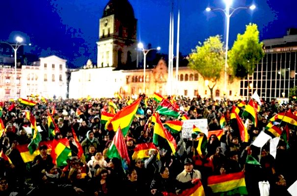 Self Organization in Bolivia Shows How to Fight the Far Right Internationally