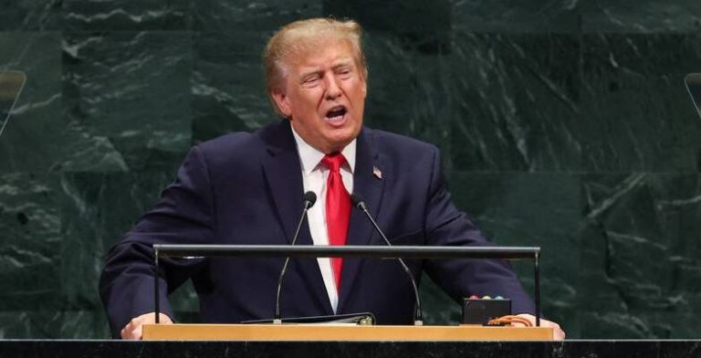 ‘Do I Drive Them Into Hell?’ Trump Again Threatens to ‘Annihilate’ Iran in Genocidal UN Speech