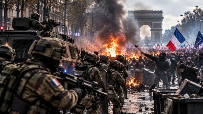 Uprising in Europe: Sweeping protests across 6 countries – Troops deployed to the streets – Daily “lockdown” in France