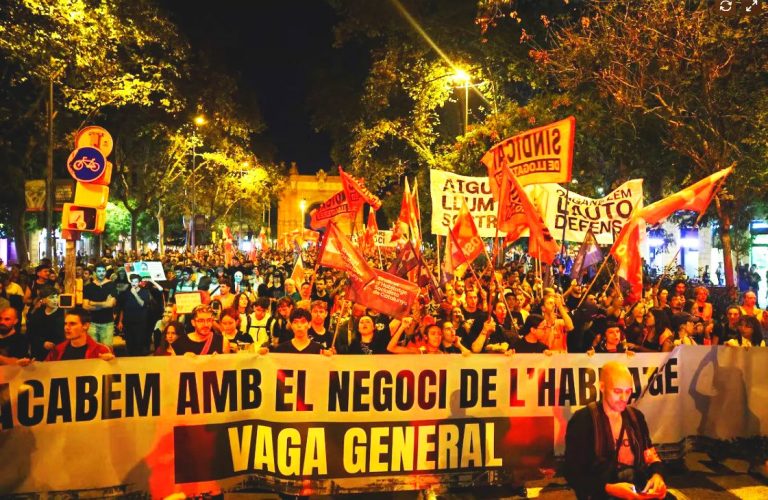 Spain General Strike